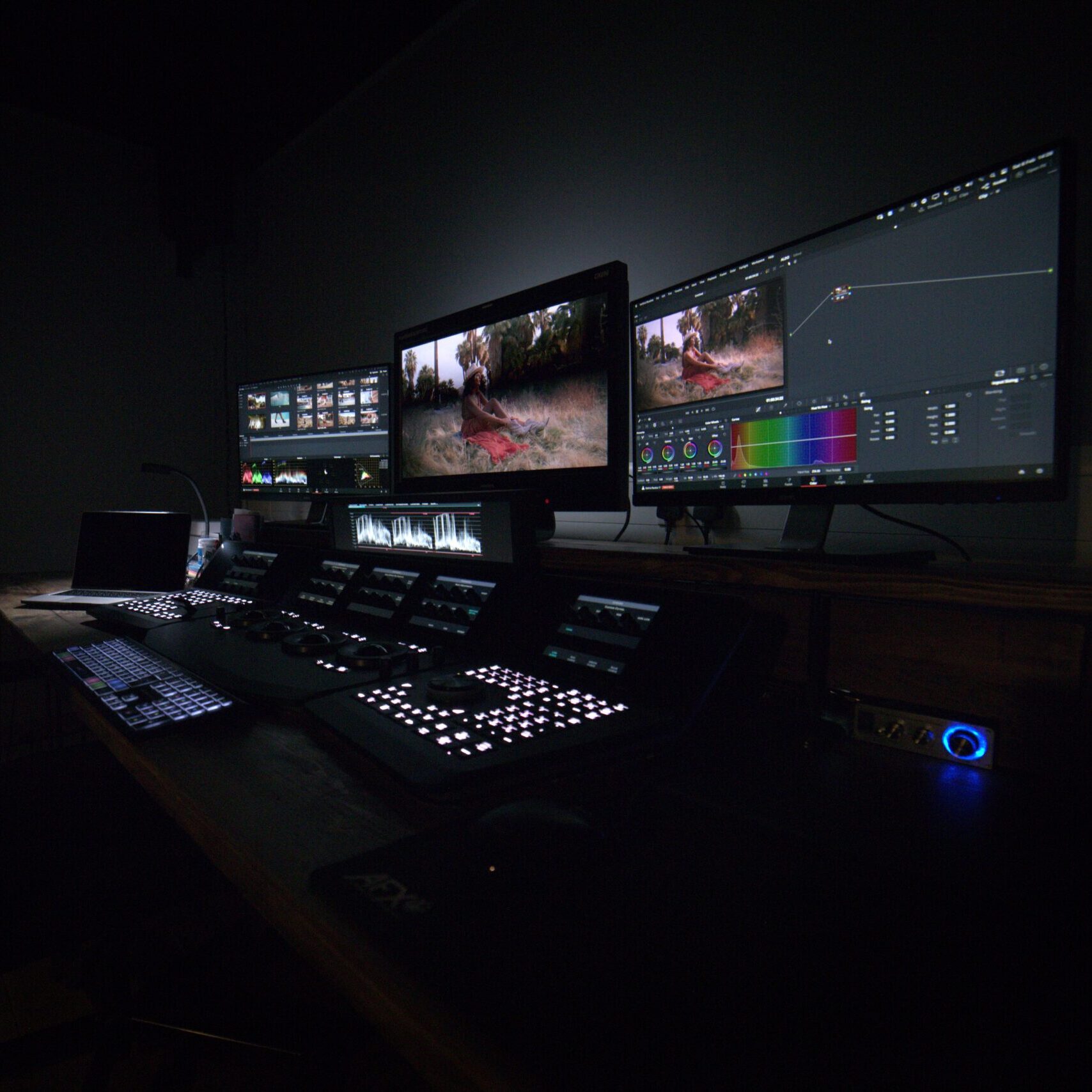 film colourist colour grading studio