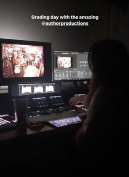colour grading with rebecca goodeve